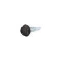 #10 x 3/4" Ornamental Steel Self Drilling Screw For Aluminum Fence (Black) (Default)