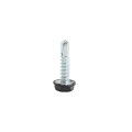 #10 x 3/4" Ornamental Steel Self Drilling Screw For Aluminum Fence (Black) (Default)
