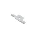 Heavy Duty Square Frame Fulcrum Strong Arm Gate Latch - Fits 2" Square Gate Frame x 4" Square Gate Post - SFL-24