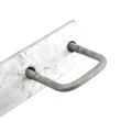 Gate Stop Bracket for 2" x 2" Square Gate Frame (Pressed Steel) - Hot Dip Galvanized - SGS2 (Square Fittings)