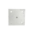 U-Channel Post Anchor Sign Post Floor Anchor Flange Sign Post Mounting Base (1.12 or 2 LB Posts) (Hot Dip Galvanized Steel) (Default)