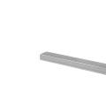 4' Long x 1" x 2" Galvanized Steel Tubing (0.0625" Wall) - Square Steel Pipe