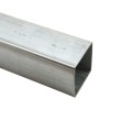 5' Long x 2 1/2" x 2 1/2" Square Galvanized Steel Tubing (0.0625" Wall) - Square Steel Pipe