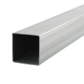 6' Long x 2 1/2" x 2 1/2" Square Galvanized Steel Tubing (0.0625" Wall) - Square Steel Pipe