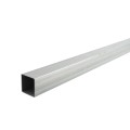 6' Long x 2 1/2" x 2 1/2" Square Galvanized Steel Tubing (0.0625" Wall) - Square Steel Pipe