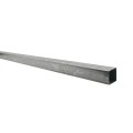 8' Long x 2 1/2" x 2 1/2" Square Galvanized Steel Tubing (0.0625" Wall) - Square Steel Pipe