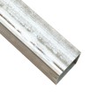 8' Long x 2 1/2" x 2 1/2" Square Galvanized Steel Tubing (0.0625" Wall) - Square Steel Pipe