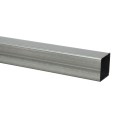 10' Long x 2" x 2" Square Residential and Commercial Fence Frame Tubing - Galvanized Steel (0.0625" Wall) (Tubing)