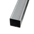 10' Long x 2" x 2" Square Residential and Commercial Fence Frame Tubing - Galvanized Steel (0.0625" Wall) (Tubing)