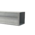 6' Long x 2" x 2" Square Galvanized Steel Tubing (0.0625" Wall) - Square Steel Pipe (Tubing)