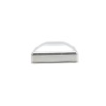 3 1/2" Square Pressed Steel Dome Cap Galvanized Steel For 4x4 Posts (Fits Actual Size 3 1/2" x 3 1/2" OD) Square Post Caps