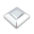 5 1/2" Square Pressed Steel Dome Cap Galvanized Steel For Wood 6x6 (Fits Actual Size 5 1/2" x 5 1/2" OD Wood) Square Post Caps