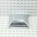 5 1/2" Square Pressed Steel Dome Cap Galvanized Steel For Wood 6x6 (Fits Actual Size 5 1/2" x 5 1/2" OD Wood) Square Post Caps