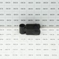 1" x 1" Square Female Black Hinge Pair With Nut And Bolt Assembly (5/8" Pintle)