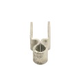 1" x 1" Square Female Gate Hinge Hot Dip Galvanized Steel (5/8" Pintle)