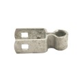 1" x 1" Square Female Gate Hinge Hot Dip Galvanized Steel (5/8" Pintle)