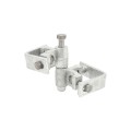 180 Degree Heavy Duty 2" Square Gate Frame x 3" Square Post - Square To Square 180° Hinge (Hot Dip Galvanized Steel)