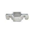 1 1/4" Square Chain Link Fence Gate Collar For Gate Latch Assemblies (Pressed Steel)