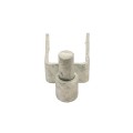 1 1/2" X 1 1/2" Square Male Gate Post Hinge Chain Link Galvanized Steel (5/8 Pintle)