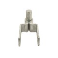 1 1/2" X 1 1/2" Square Male Gate Post Hinge Chain Link Galvanized Steel (5/8 Pintle)