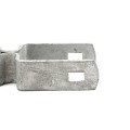 1 1/2" X 1 1/2" Square Male Gate Post Hinge Chain Link Galvanized Steel (5/8 Pintle)