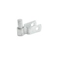 1” x 1" Square Male Gate Post Hinge Chain Link Galvanized Steel (5/8 Pintle) 