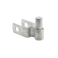 1" x 1" Square Male Gate Post Hinge Chain Link Galvanized Steel (5/8 Pintle)