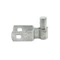 1" x 1" Square Male Gate Post Hinge Chain Link Galvanized Steel (5/8 Pintle)