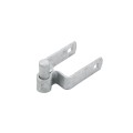 2” X 2” Square Male Gate Post Hinge Chain Link Galvanized Steel (5/8 Pintle)