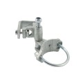 4" Round to 2" Square Chain Link Fence Gate Hinge - 180 Degree Hinge Round to Square