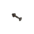 2" Post x 1" Rail Square Fence Universal Boulevard Bracket Black - Steel - Compare to Ameristar