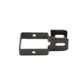 2" Post x 1" Rail Square Fence Universal Boulevard Bracket Black - Steel - Compare to Ameristar