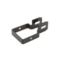 2" Post x 1" Rail Square Fence Universal Boulevard Bracket Black - Steel - Compare to Ameristar