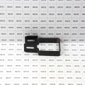 2 1/2" Sq. Steel Fence Universal Boulevard Bracket Black - Compare to Ameristar