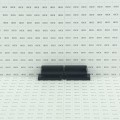 7" Weld-On Barrel Hinge with Ball Bearing, Plates, and Grease Zerk (Zinc and Powder-Coated Black)