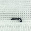 Chain Link 5/8" x 5" Male J-Bolt with Weld on Barrel Hinge with Ball Bearings and Grease Zerk (Zinc and Powder Coated Black)