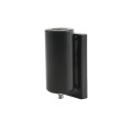 Chain Link 3/4" x 7" Male J-Bolt with Weld on Barrel Hinge with Ball Bearings and Grease Zerk (Zinc and Powder Coated Black)