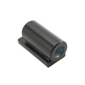 Chain Link 3/4" x 7" Male J-Bolt with Weld on Barrel Hinge with Ball Bearings and Grease Zerk (Zinc and Powder Coated Black)