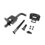 Goliath Heavy Duty Industrial Dumpster Gate Latch Lockable - Slide Bolt Latch  For Double Drive Gate Powder Coated Black