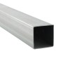 6' Long x 2 1/2" x 2 1/2" Square Galvanized Steel Tubing (0.0625" Wall) - Square Steel Pipe