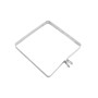 8" Square Brace Band Chain Link 3/4" Galvanized Steel