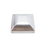 5 1/2" Square Pressed Steel Dome Cap Galvanized Steel For Wood 6x6 (Fits Actual Size 5 1/2" x 5 1/2" OD Wood) Square Post Caps