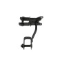 1" x 1" Square Steel Gravity Latch for Steel Gates (Powder Coated Black)