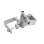 2" Square Gate Frame x 4" Square Post - Heavy-Duty Square To Square 180" Gate Hinge (Hot-Dip Galvanized Steel)