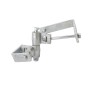 1"80 Degree Heavy Duty 2" Square Gate Frame x 6" Square Post - Square To Square 180" Hinge (Hot Dip Galvanized Steel)