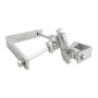180 Degree Heavy Duty 2" Square Gate Frame x 6" Square Post - Square To Square 180° Hinge (Hot Dip Galvanized Steel)