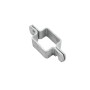 2" Square Chain Link Fence Gate Collar For Gate Latch Assemblies (Pressed Steel)