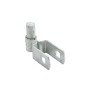 1" x 1" Square Male Gate Post Hinge Chain Link Galvanized Steel (5/8 Pintle)