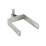 4" X 4" Square Male Gate Post Hinge Chain Link Galvanized Steel (5/8 Pintle)