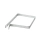6" Square Tension Band Chain Link 3/4" Galvanized Steel